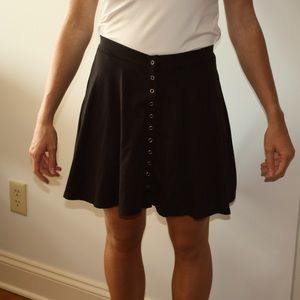 Urban Outfitters Black Skater Skirt